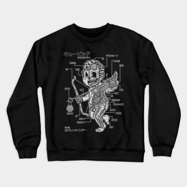 CUPID - 1 ink Crewneck Sweatshirt by Firebrander